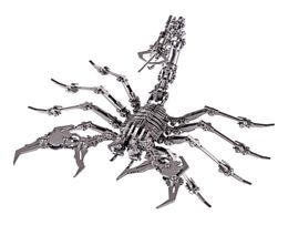 3D Metal Model Puzzle DIY Assembled Scorpion King Dragon Jigsaw Detachable Zodiac Steel Ornament Dropship 2202174394929