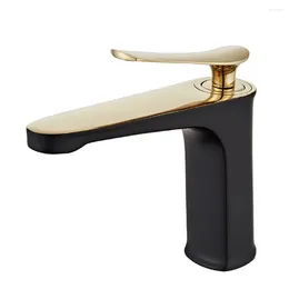 Bathroom Sink Faucets Basin Faucet Cold And Water Single Handle Mixer Tap Deck Mount