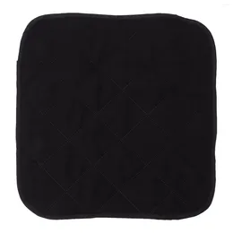 Pillow Seat Padding Multipurpose Slip Proof Pet Mat Cotton 39x39cm Breathable Absorbent Chair Black For Office