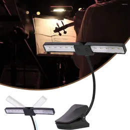 Table Lamps LED Music Stand Light Folding Piano Lamp Adjustable Clip On Book Non Slip Reading Clamp For Grand