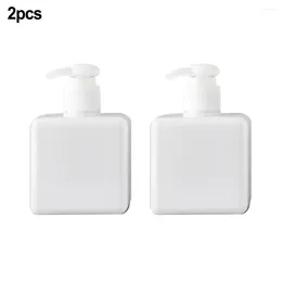 Liquid Soap Dispenser 2Pcs 8oz/250ml Plastic Amber Pump Bottles For Hand Shampoo Travel Storage Bottle