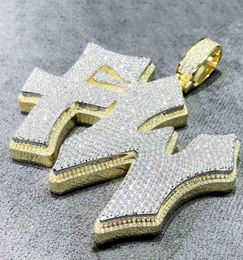 Manufacturers Custom VVS Jewellery Diamonds Iced Out Big Hip Hop Men Charms S925 Moissanite Necklace Pendants For Gifts6318079