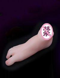 Sex Toys Man Masturbation Right Foot Mannequin Adult Sex Doll TPE Flesh Console Oneself Woman Vagina Foot Fetishism Sex toy 11 T18681751