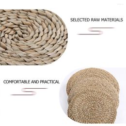 Pillow Yoga Mats Meditating Living Room Round Straw Weave Weaving De