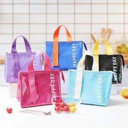 Storage Bags Lunch Bag Large Capacity Outdoor Ice Pack With Thickened Aluminium Foil Bento Insulation