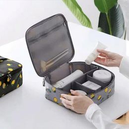 Storage Bags Women Professional Cosmetic Case Beauty Brush Makeup Bag Travel Necessary Waterproof Big Capacity Make Up Box