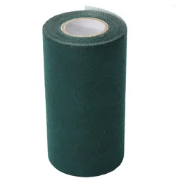 Decorative Flowers Artificial Grass Seaming Tape Self-Adhesive - 15cm X 5m Green