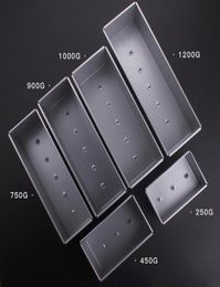 250g450g750g90010001200g Aluminium Alloy Toast boxes Bread Loaf Pan cake Mould baking tool with lid T2001112664033