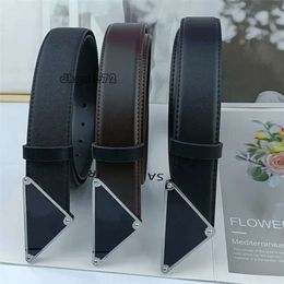 belts for women designer Fashion Classic Belts For Men Women Designer chastity Sier Mens Black Smooth Gold Buckle Leather Width 3.8CM with box