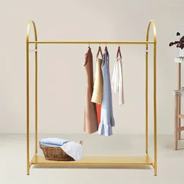 Hangers Durable Double Rod Clothes Rack Heavy Duty Commercial Garment Display