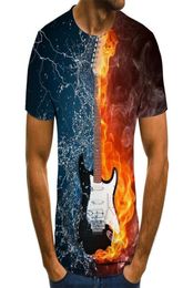 Men039s TShirts Fashion TShirt 3d MenWomen Funny Hip Hop Guitar Bass Tshirt Print Streetwear Music Top Suit Kids T Shirt Har4656410