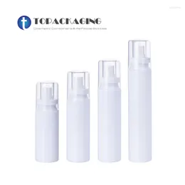 Storage Bottles 80/100/120/150ML Spray Pump Bottle White Plastic Perfume Packing Empty Cosmetic Container Refillable Bayonet Fine Mist