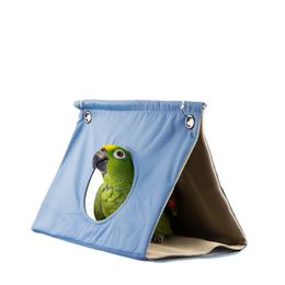 Spring/summer parrot nest Cool nest Hammock bird house Sleeping nest Triangle bird tent Small, medium and large parrot.