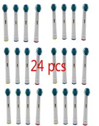 24Pcs Fashion Tooth Brushes Head B Electric Toothbrush Replacement Heads for Oral Vitality Hygiene H7JP 2208016140735