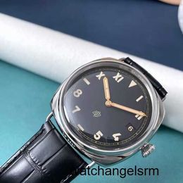 Quartz Wrist Watch Panerai Men's LUMINOR 1950 Series 44mm Diameter Automatic Mechanical Calendar Display Watch PAM00321 Steel Dual Time Zone Power Reserve Display