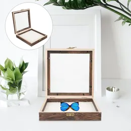 Frames Specimen Case Display Jewellery Insect Frame Dried Flower Storage Butterflies Glass