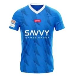 23 24 NEYMAR JR MITROVIC Al Hilal Saudi Soccer Jerseys 2023 2024 NEVES SERGEJ SALEM Football Shirt MALCOM home third 3rd jerseys Abdullah Men Kids Kit sets uniformsA