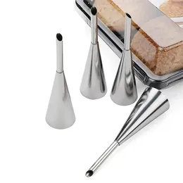 Baking Tools Stainless Steel Icing Piping Nozzle Cream Beak Pastry Puff Injector Cake Tips Tool Decorating