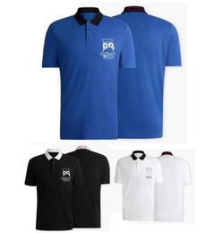 2024 New Racing Polo Shirt Team Short Sleeve Shirt Same Style Customised