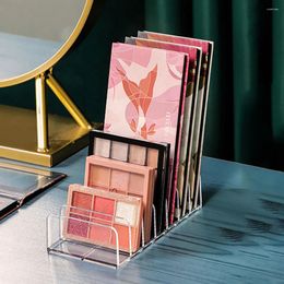 Storage Boxes Plastic Makeup Organiser Cosmetic Box Transparent Lipstick Brush Holder Stationery Pen