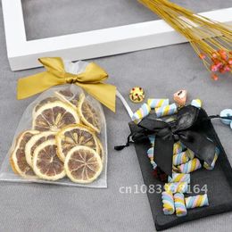 Gift Wrap 20PCS Butterfly Candy Wedding Birthday Party Supplies Organza Bag Jewellery Packaging Pouches With Bow Drawable Bags Sweets