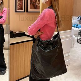 Ch Leather Purse tote designer bag cc bag tote vintage Shopping bag Chain Large Capacity Leather 22bag Garbage bag clutch Shoulder bags purses ladies luxury hand L8OE