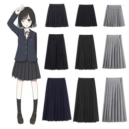 Clothing Sets Women JK Suit School Dress Uniforms Students Girls Harajuku Japan Preppy Style Elastic High Waist Pleated Skirt 5XL