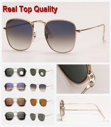 Mens Womens Sunglasses Fashion Frank Man Sun Glasses Square Ray UV Protection Glass UV Protection Glass Lenses Eyewear Woman Eyegl9991512