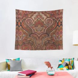 Tapestries Vintage Paisley Like Pattern Tapestry Luxury Living Room Decoration Custom Japanese Decor For Bedroom