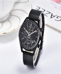 Top quality men039s watch boss quartz watch casual fashion men039s watch stainless steel strap all functions can work normal1516386