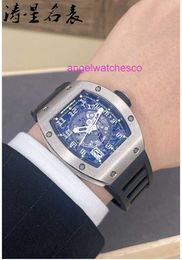 Designer Luxury Mechanics Richad Wristwatch Original to Watches Top Watches Mens Series Titanium Automatic Mechanical Mens Watch