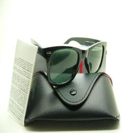 1pcs Fashion Sunglasses Eyewear Sun Glasses Designer Mens Womens Brown Cases Black Metal Frame Dark 50mm Lenses2280720