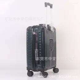 Suitcases 2024 Foreign Trade Boarding Travel Trolley Box 20 "24" 28 "travel Universal Wheel Business Line Large Capacity