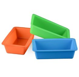 Silicone Bread Moulds Mini Rectangular Toast Bread Silicone Mould Cake Pan Mould DIY Fondant Bread Mousse Baking Tools 1136437cm1807022