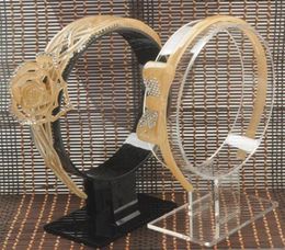 Acrylic hairband headband display holder hairpin display stand hair hoop jewlery display rack headphone earphone Sho1057634