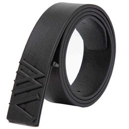 Golf Belt Men and Women Black Leather Belt Universal Length Classic Casual Golf Fully Adjustable Trim To 220121 202i