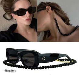 HOT designers sunglasses women ladies eyeglasses for lady 5488 fashion original quality glass detachable exquisite pearl chain sun glasses with origin BOX 0015