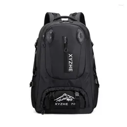 Backpack Outdoor Mountaineering Bag Men's Large Capacity Storage Travel Women's 70L Waterproof Multi-purpose Hiking