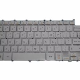 Laptop Keyboard For LG 14Z90N-V.AR50B AR52G AR52B AR52A2 AR52A5 AR53B AR53A8 AR53Y AR55B AR55A3 AR58B4 Korea KR White