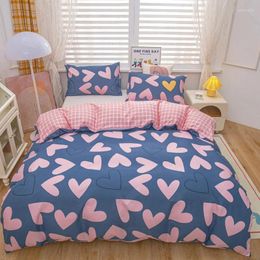 Bedding Sets MissDeer Floral Style Quilt Cover Set 3pcs Duvet And Pillowcase Printed Home Comforter Housse De Couette