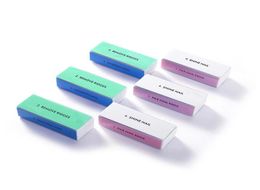 Epacket 20PCS Nail File Buffers Pedicure Care Nails Perfection Art Tool Set Four Sides Coloured Nail Polishing Block312Q285d4687057