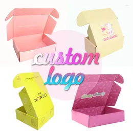 Gift Wrap High Quality Customized Logo Double-sided Printing Environmentally Friendly Material Boxes For Packiging