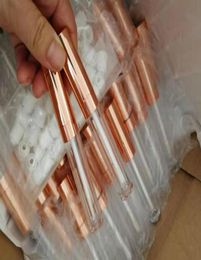 Whole Private Label Cosmetic Makeup Packaging Round Rose Gold 65ml Empty Lip Gloss Tubes Bottles Clear Lipgloss Tube Bottle C8256404