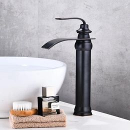 Bathroom Sink Faucets On Stage Basin Black Faucet And Cold All Copper Washbasin Cabinet