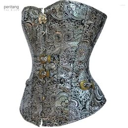 Women's Shapers Women Steampunk Corsets Harness Belt And Bustiers Lingerie Sexy 2024 Style Ladies Waist Trainers