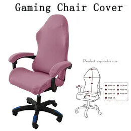 Chair Covers Fashion Simple Home Gaming Cover Universal Computer Game Competitive Seat Backrest Armrest Elastic Swivel