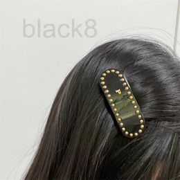 Hair Clips & Barrettes Designer black and gold letter hair clips are exquisite durable elegant fashionable elegant hair accessories versatile simple for daily use