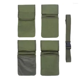 Storage Bags Garden Tool Belt Pouch Waterproof Canvas 4 Pockets Utility Apron For Men Gardeners Organiser Utilit