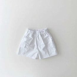 Shorts Summer childrens shorts cotton pants boys and girls shorts childrens baby clothing shorts childrens beach shorts sports pants d240510