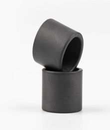 Sic Banger insert Silicone Carbide Ceramic bowls Custom Smoking Bowl Black for 25mm Flat Top Quartz Bangers5517226